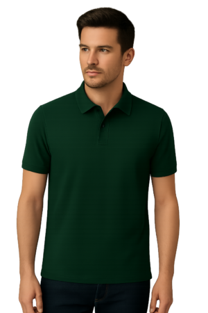 Premium Dark Green Polo Tee